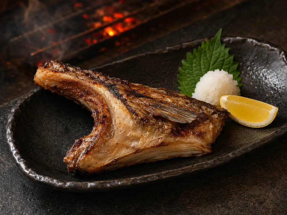 豪快のマグロカマ焼き